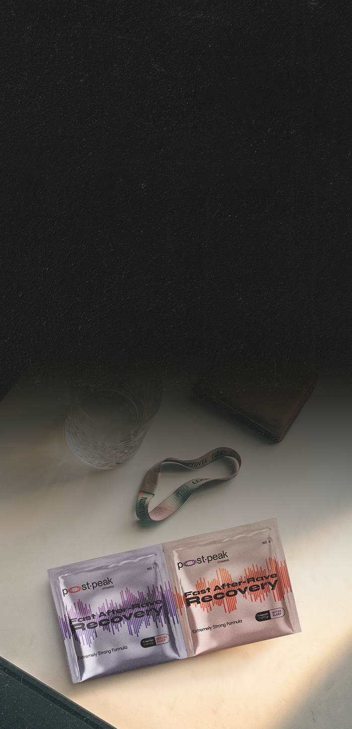 post-peak after party recovery supplements